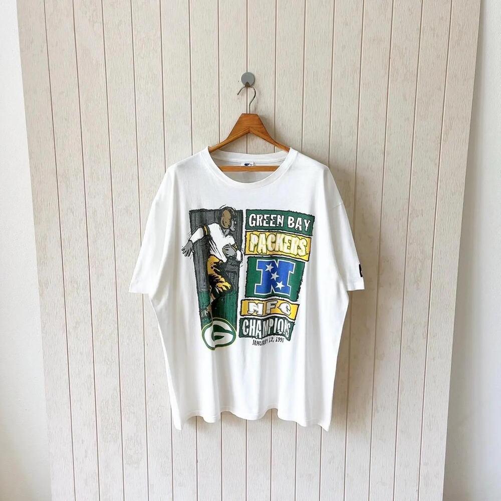 90S Green Bay Packers T-Shirt Starter Nfl Tee Size